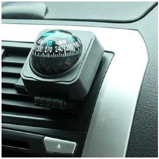 Car compass, disk-sucking 360-degree wheel-car guide ball, car compass