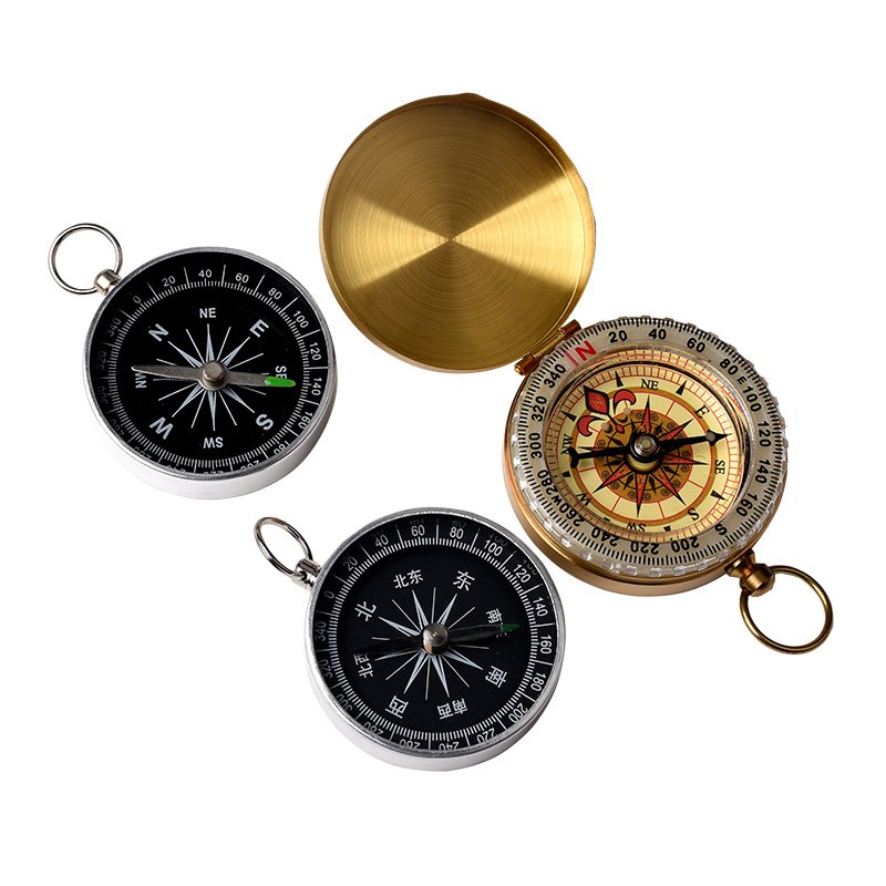 A compass with a multi-purpose climber for an adult child