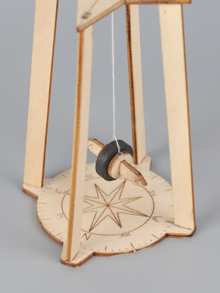 diy guided science and technology minor production scientific experimental innovation of the manually collapse model for child students