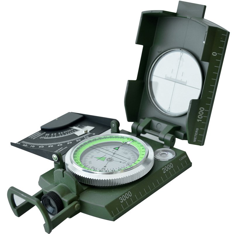 A high-precision multi-purpose student orientation range point to a geologic compass for children in the northern needle