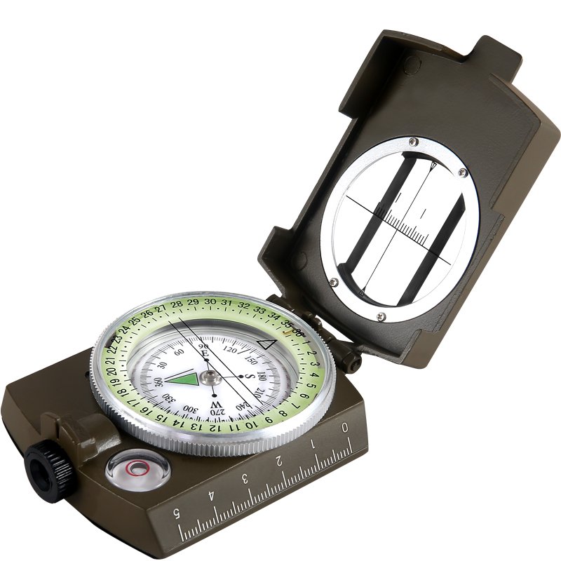 Germany imports multifunctional compasses with a high degree of off-site precision to point north of the waterproof geographer