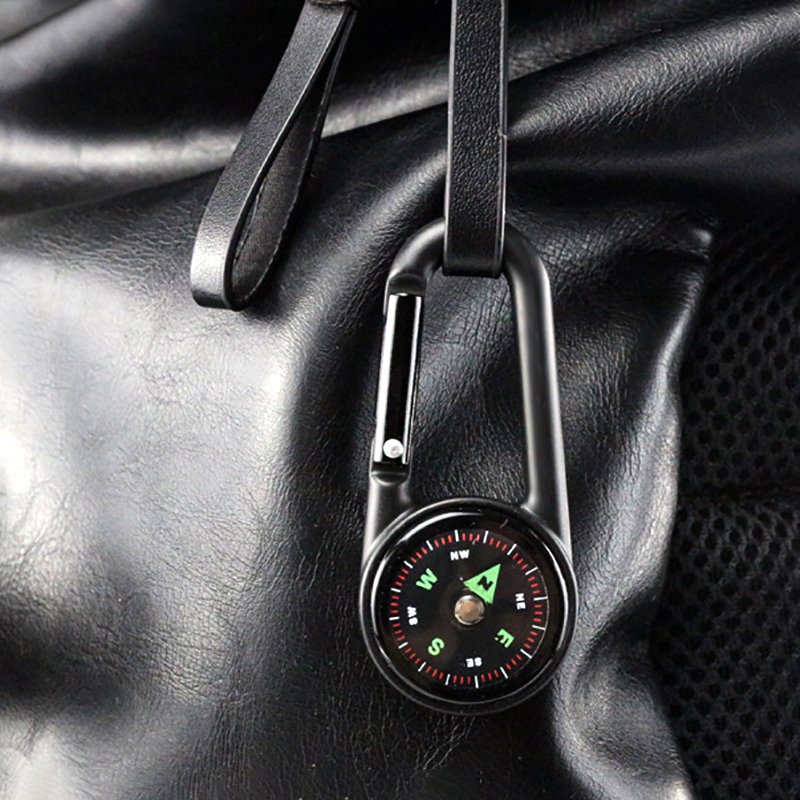 Car-borne thermometer compass for high-precision teaching aids for primary school students with an outdoor mount for children
