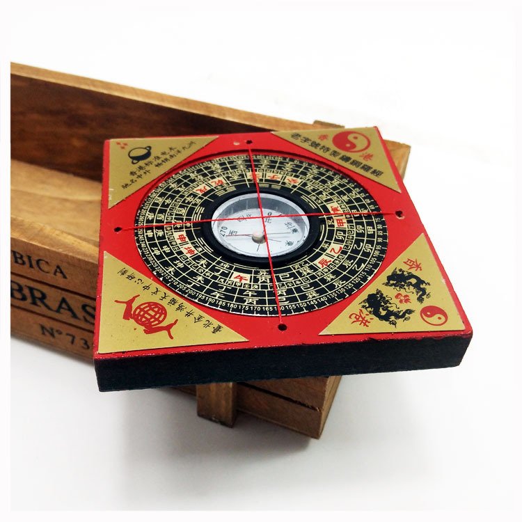 A geo-groom of a dragon-scaver with a compass of high-precision, specialized, pure copper panels