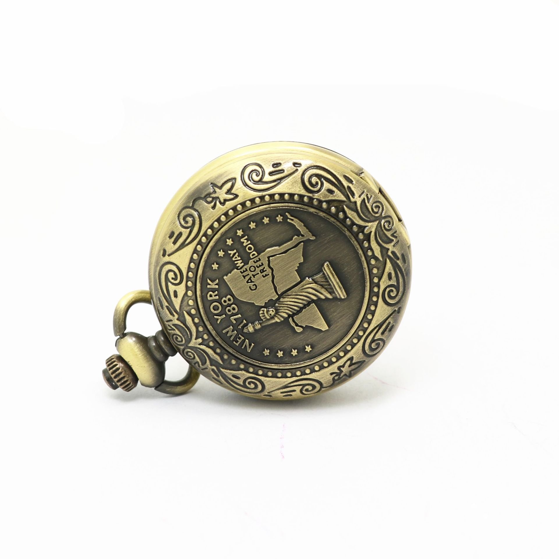 Zinc alloy roller compass, metal twirling, outside of the north needle, will carry a student with a compass