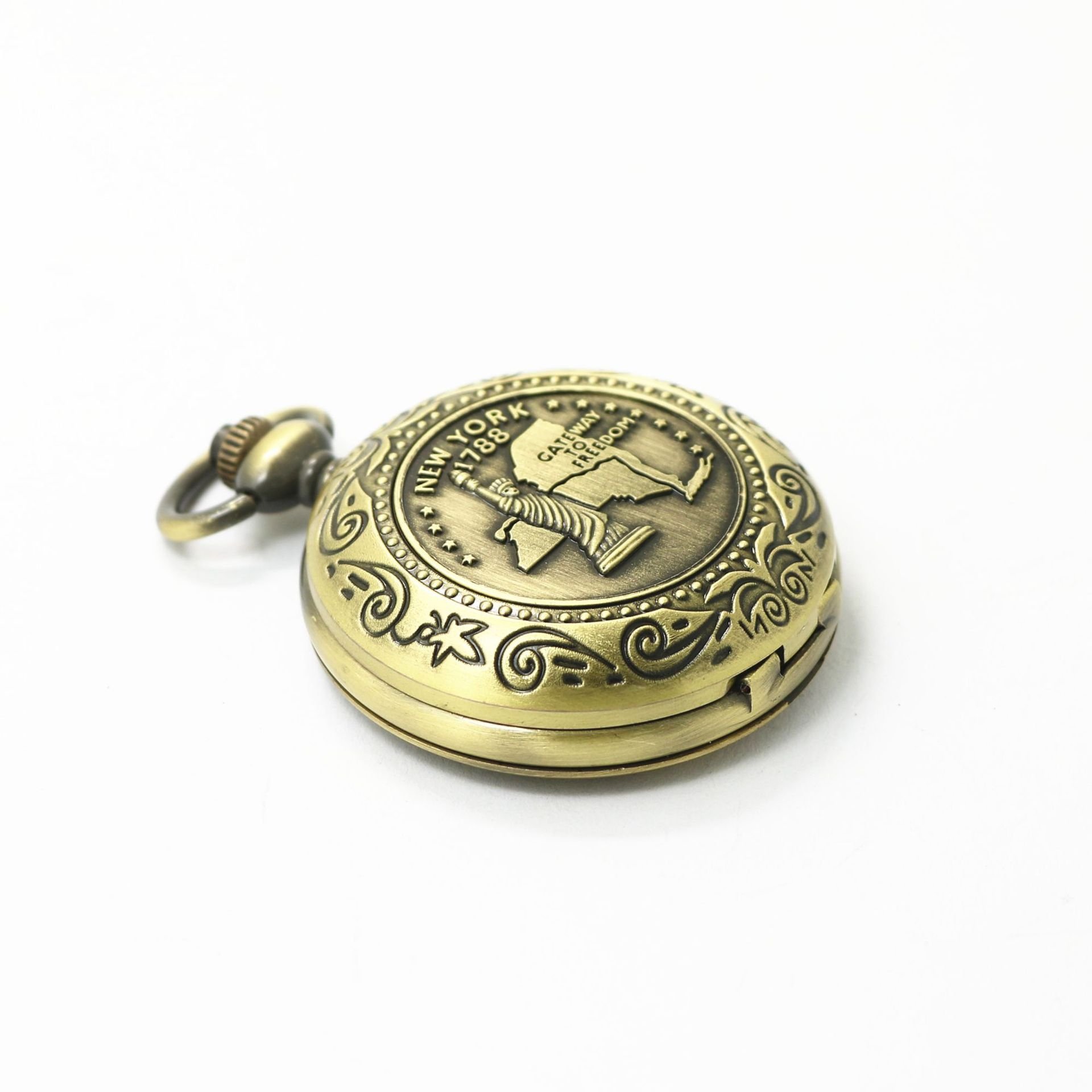Zinc alloy roller compass, metal twirling, outside of the north needle, will carry a student with a compass