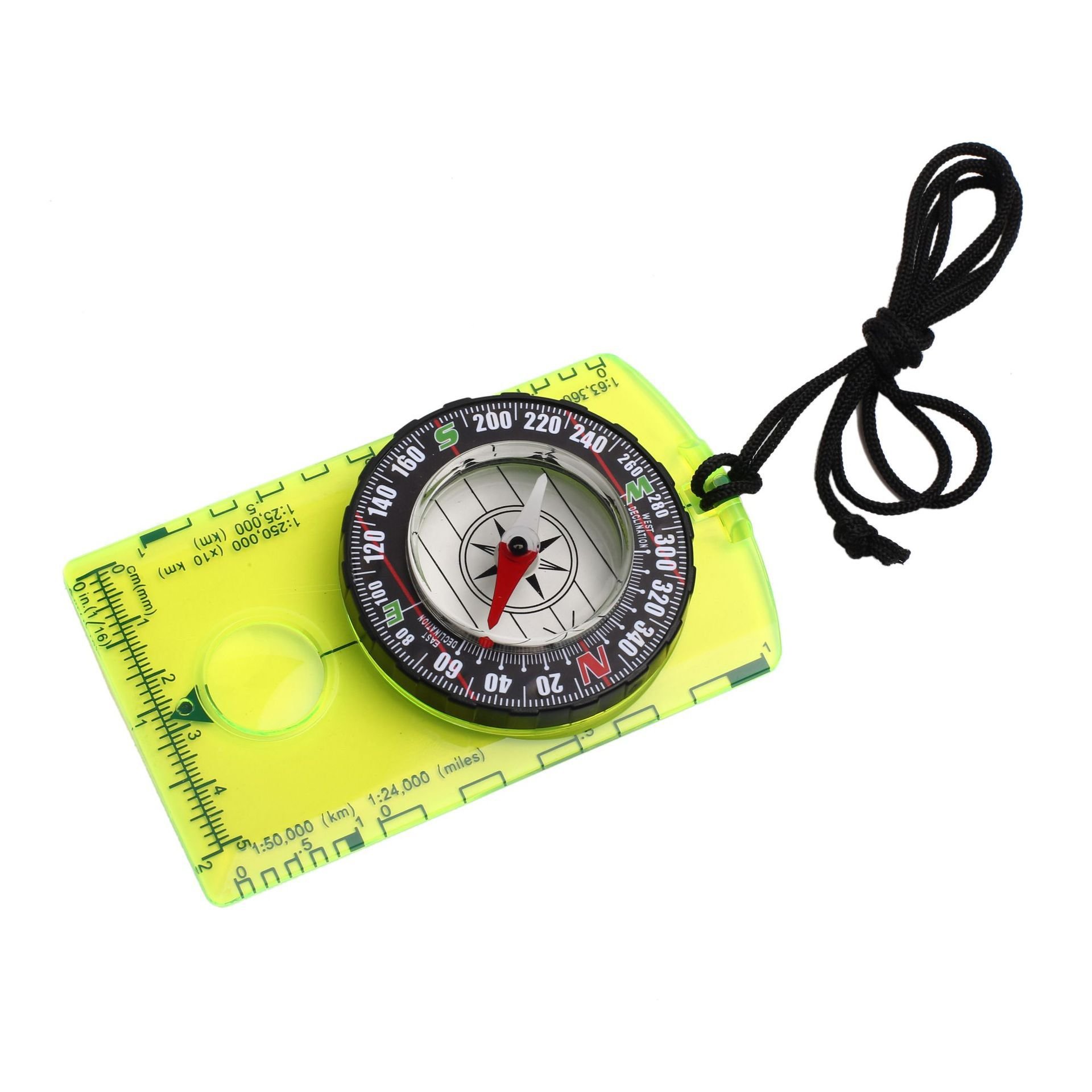 IT'S NEW. GREEN ACCULLI MAP SCALE, DC361 MULTIFUNCTIONAL COMPASS
