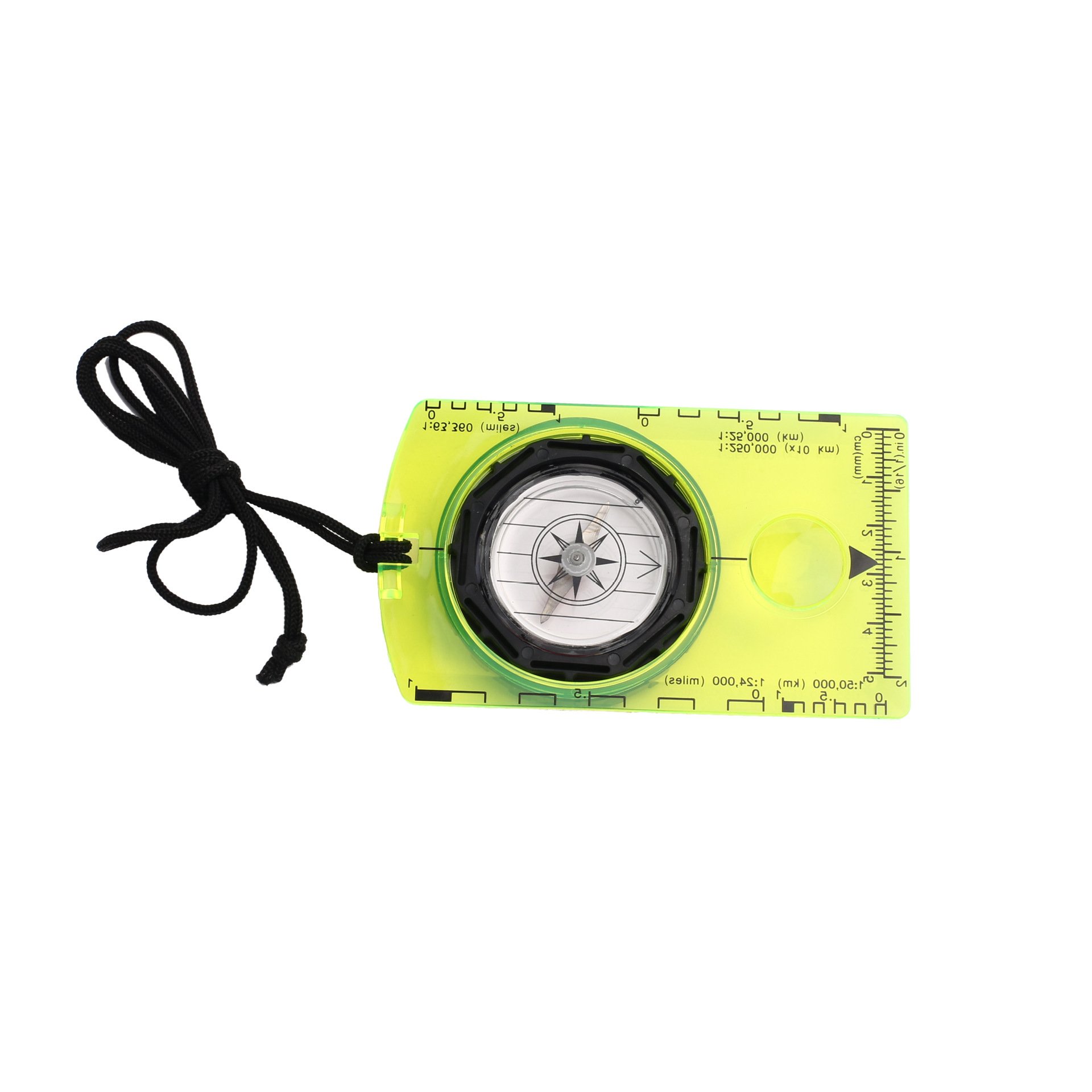 IT'S NEW. GREEN ACCULLI MAP SCALE, DC361 MULTIFUNCTIONAL COMPASS