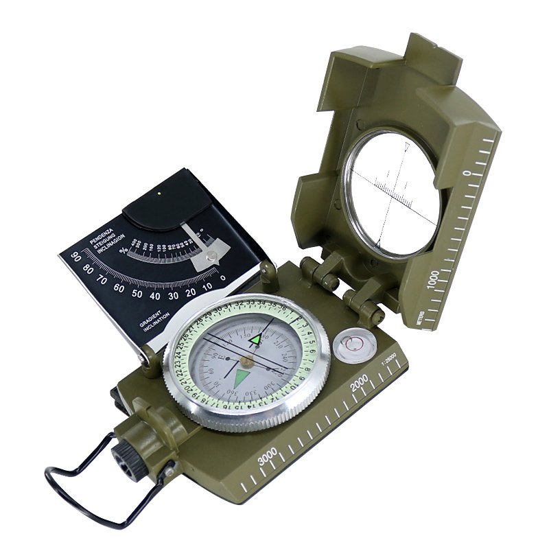 Multifunctional compass, high-precision compass sloper, special nightlight sports with a northerly needle