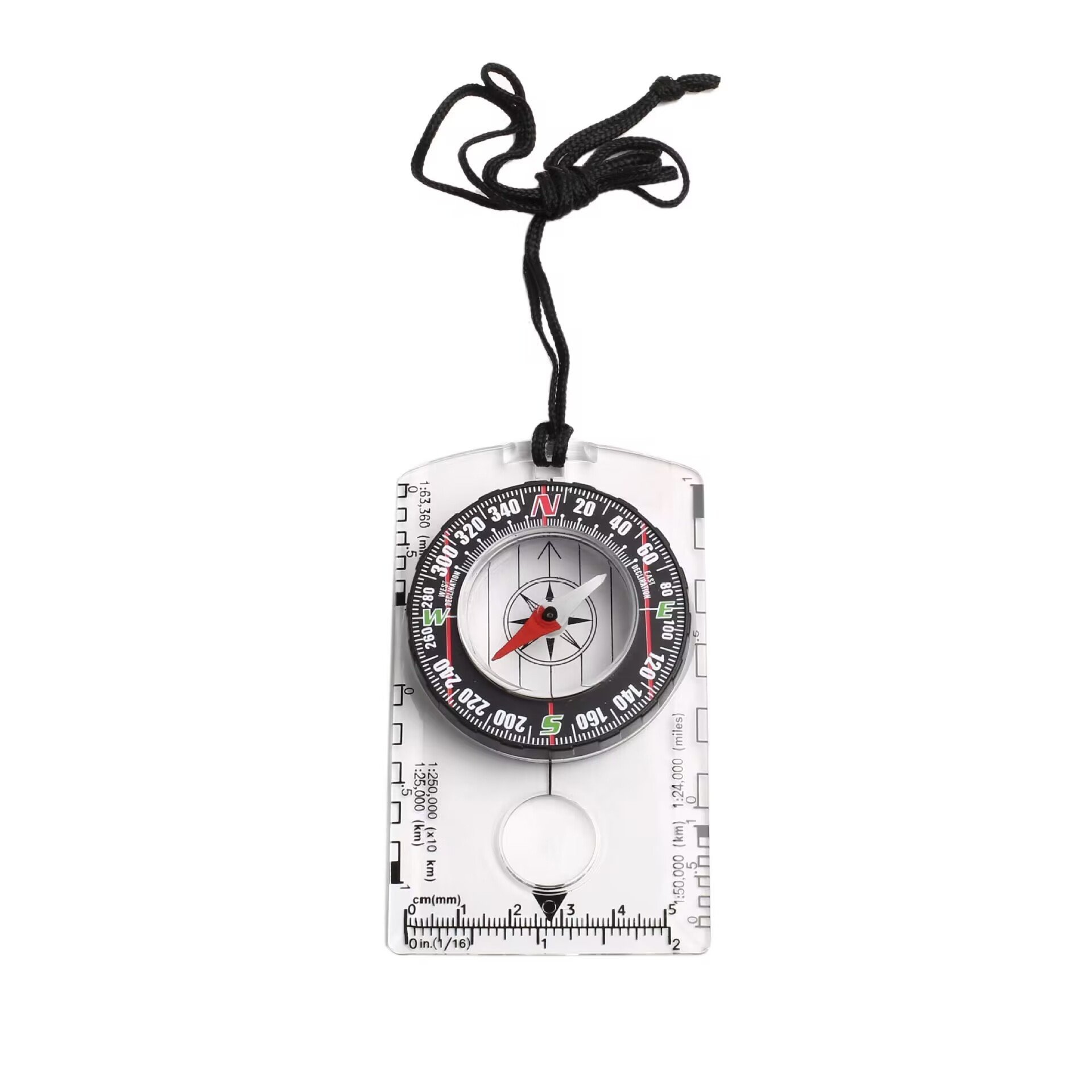 DC361 MAPPING THE OUTDOOR MULTI-PURPOSE COMPASS TO THE NORTH OF THE ACCULLI MAP AGAINST THE RULER
