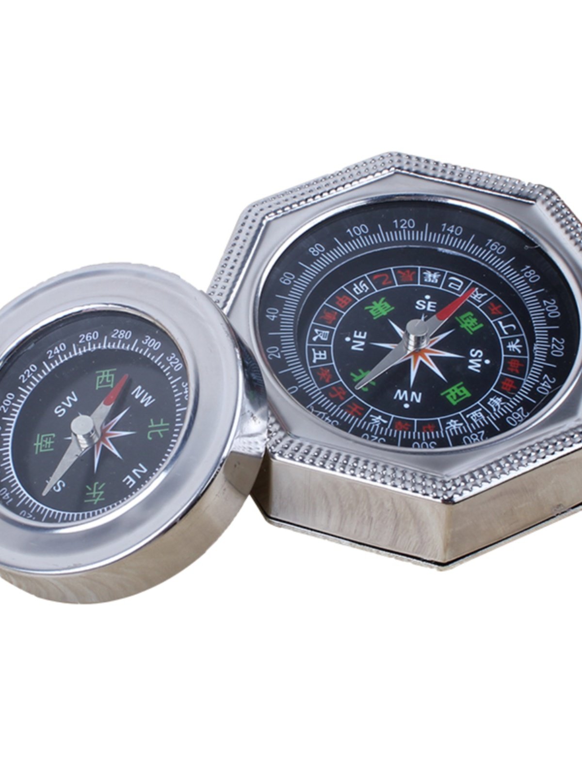 A compass with a multi-purpose climber for an adult child