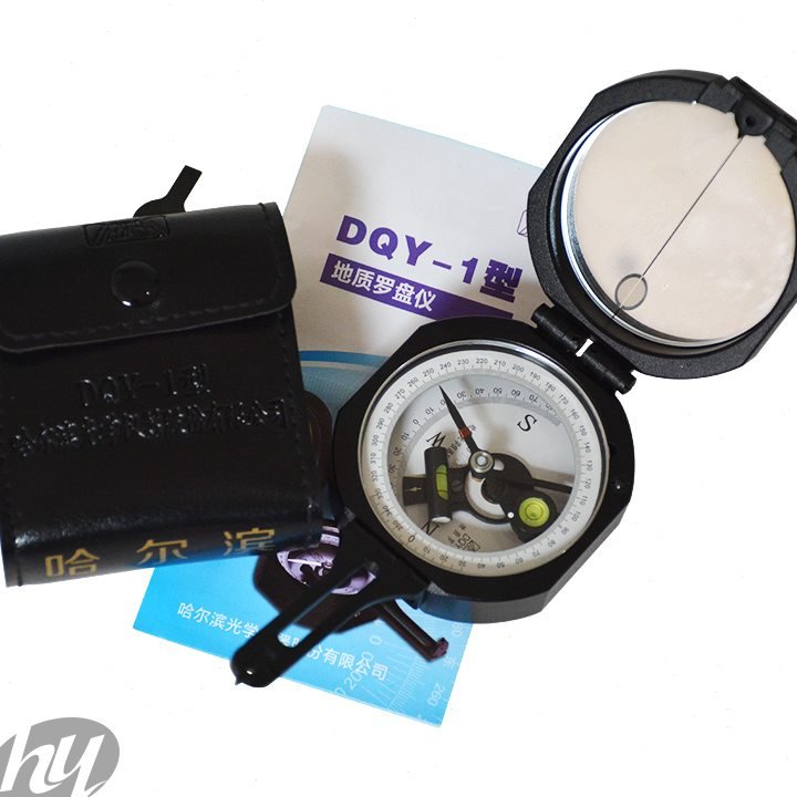DQY-1 GEOLOGICAL ROCQUE HARBIN COMPASS POINTS TO NORTHER MULTI-PURPOSE OUTDOOR PRECISION PROOF MAIL