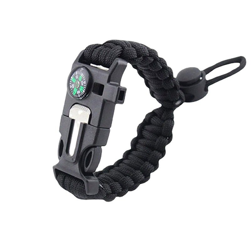 2 multi-purpose seven-core umbrella line compass pin buttons to adjust the firestone bracelet for the outside life of the ring
