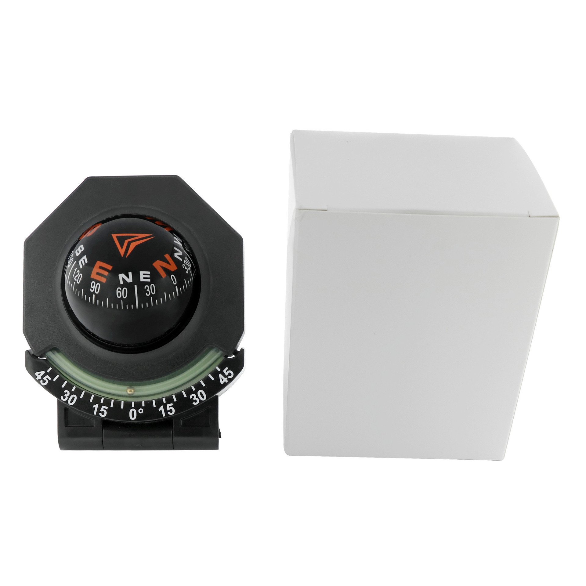 The new two-car-mounted compass, with a sloper compass, folded, high-precision navigation car supplies