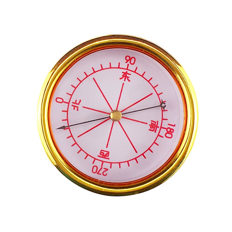 A high-precision, outdoor and outdoor compass of brass, a very strong magnetic pin, and a fitting for Dojo