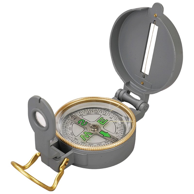 Acecamp metal compass professional, high-precision, outdoor-directed night compass pointing north
