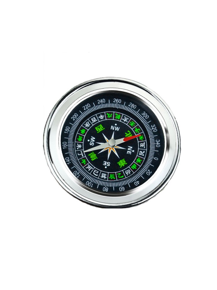 A car-mounted compass with a multi-purpose bicycle with a high-precision electron pointer to the north pin car slope