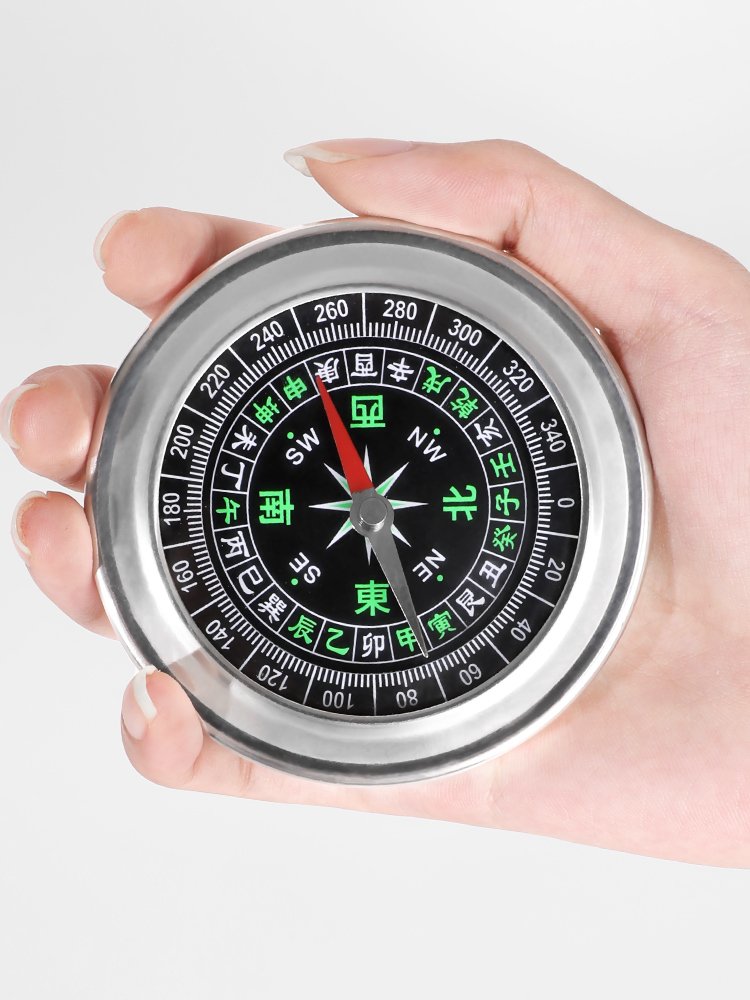 The guidebook for children's primary school students uses second-grade teaching aids for outdoor exercise to point to high-precision compass toys