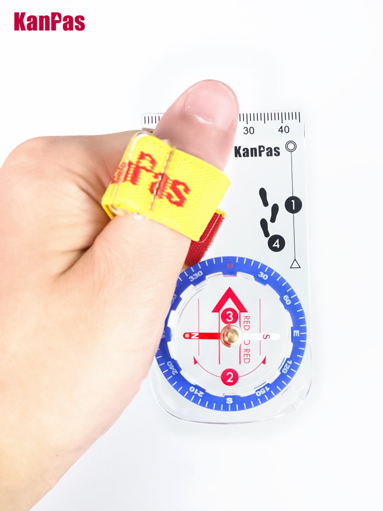 Kanpas orientation field teaching points to a map-based outdoor guide for children at the entry point to physical education