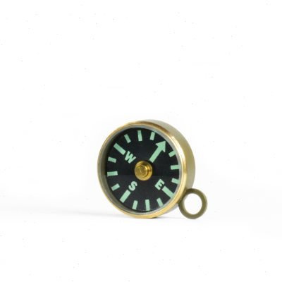JIAGE'S EXTERNAL STRONG MAGNETIC FINGER NORTHERLY PIN/NIGHTLIGHT METAL DISK COMPASS/MOUNTED COMPASS LEADS TO CAMP ORIENTATION