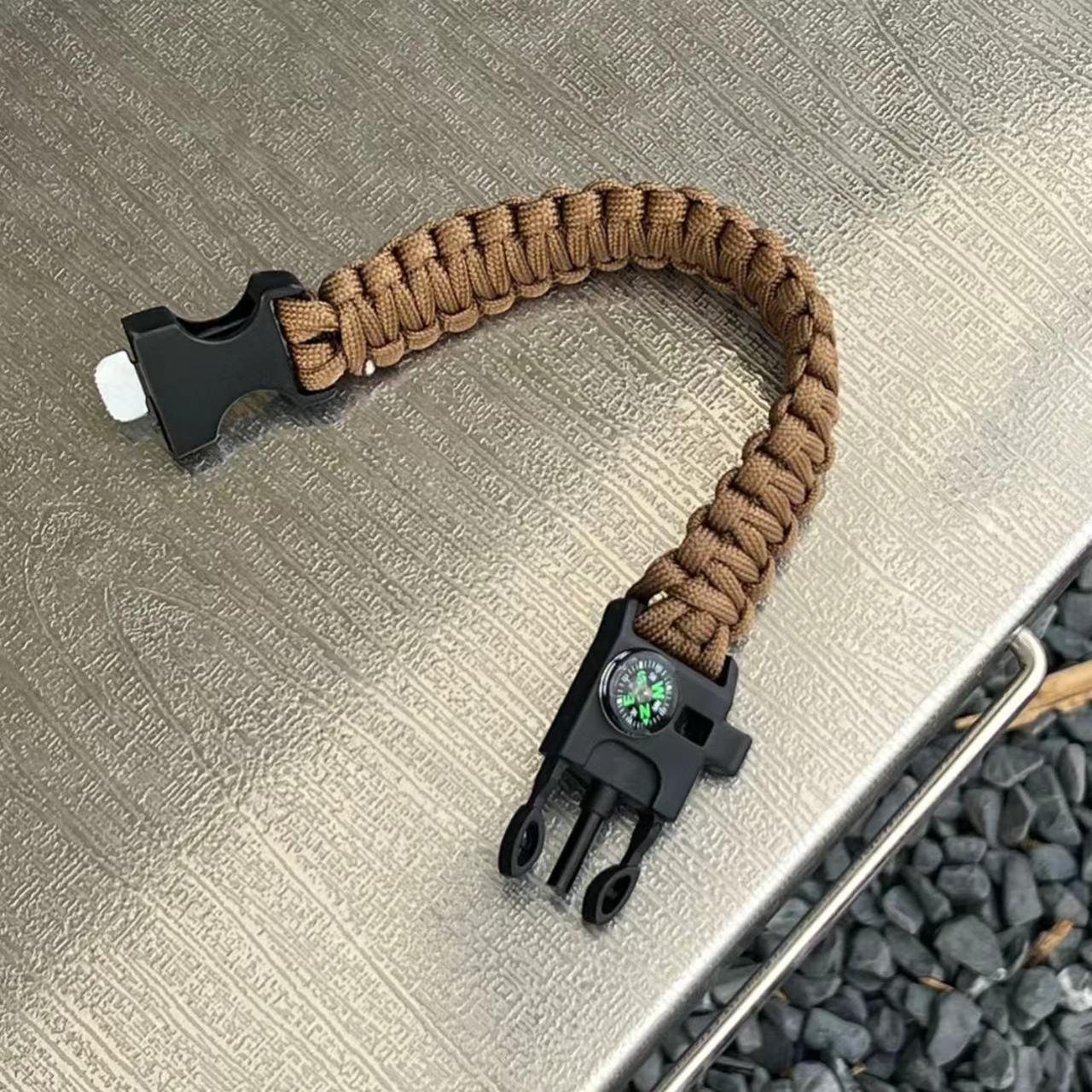 Multi-purpose outdoor umbrella bracelet firestone guidelines, life-rescue ropes, emergency survival equipment for rescue posts