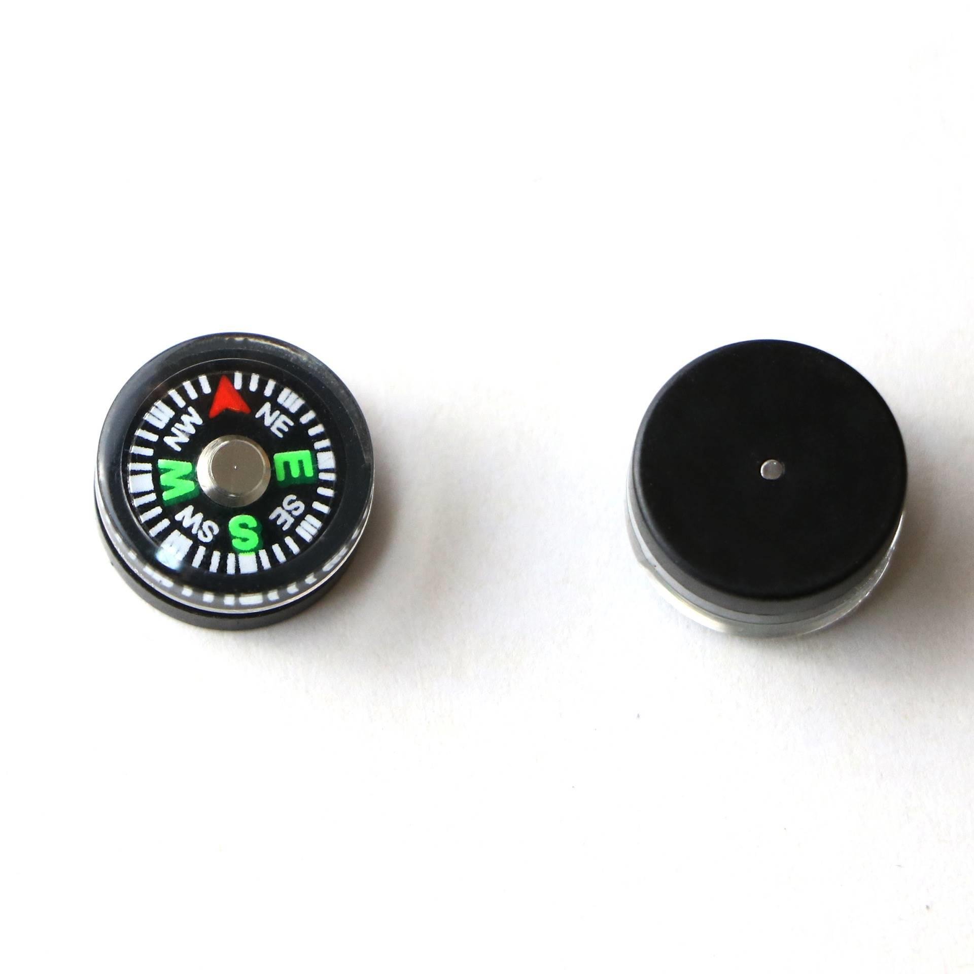 a 12-mm compass pointing to the north, a good-quality outdoor guide to oily plastic, a mini-mini event gift