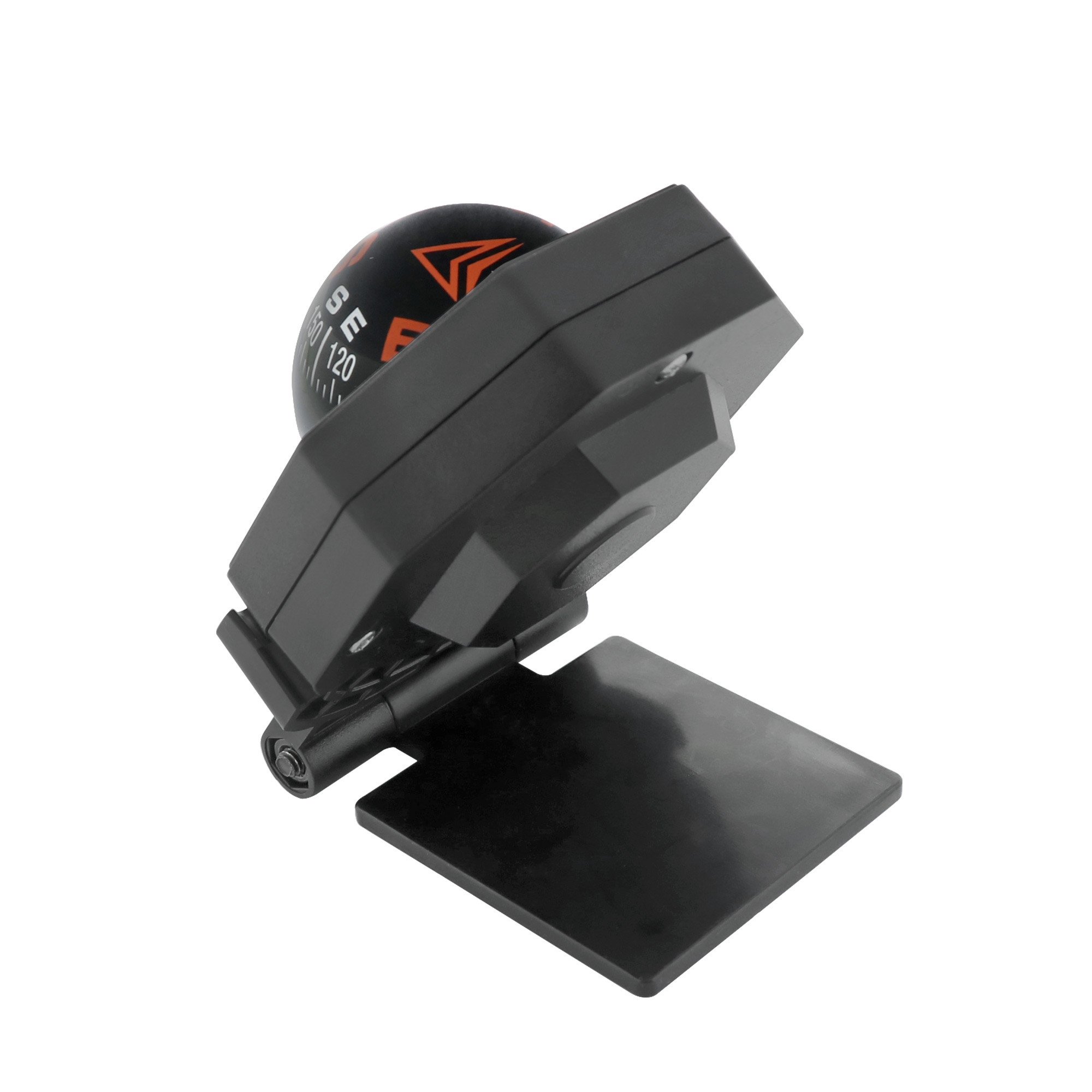 In the outdoors, a guided ball, a high-precision car, a compass with a nightlight car sloper multi-purpose pointer