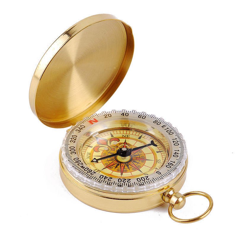 The high accuracy of stainless steel car supplies in the direction of a portable outdoor camping compass points to the northern compass