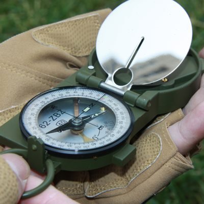 TYPE-62 NORTH-FIRING 62-ZBZ 97 HIGH-PRECISION COPPER CORE MULTIFUNCTIONAL METALLIC NIGHTLIGHT 65 COMPASS LEATHER BOX