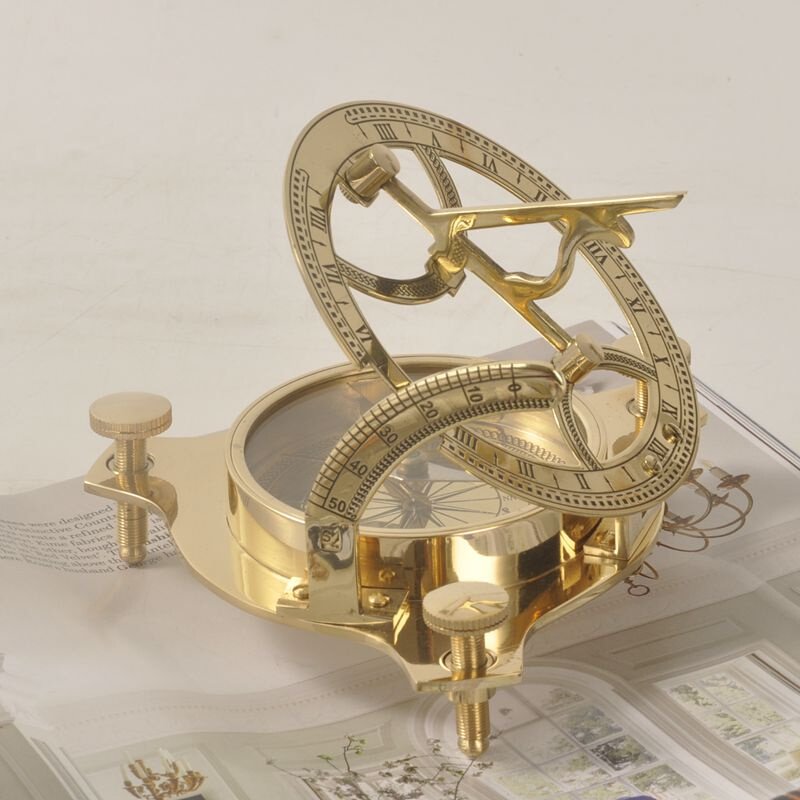 Indian imports of brass and Japanese seaway guides to the mountains carry a collection of gifts in the compass