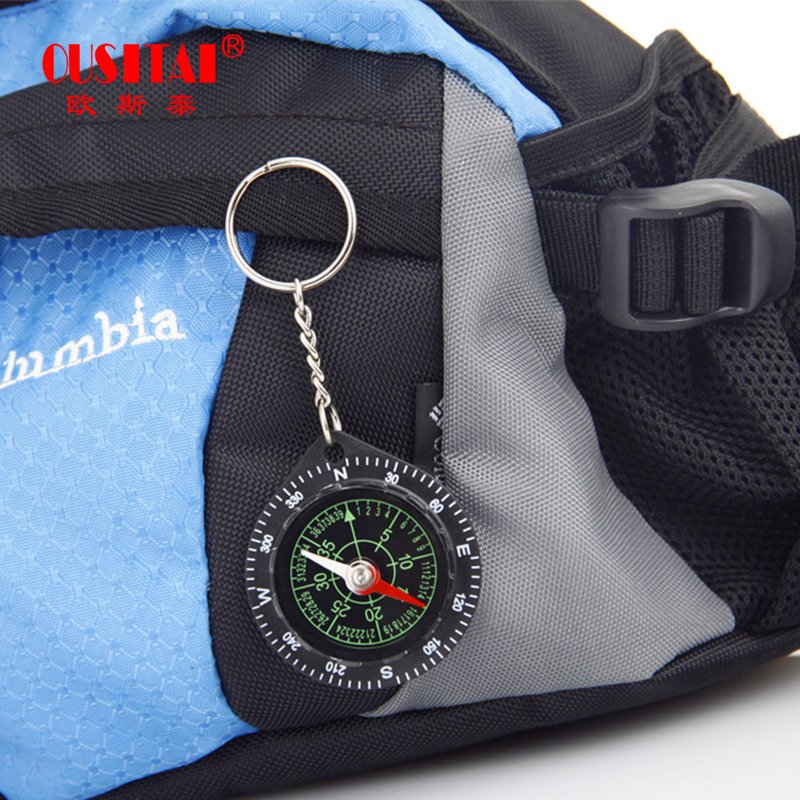 Osten's new plastic key ring, precision compass