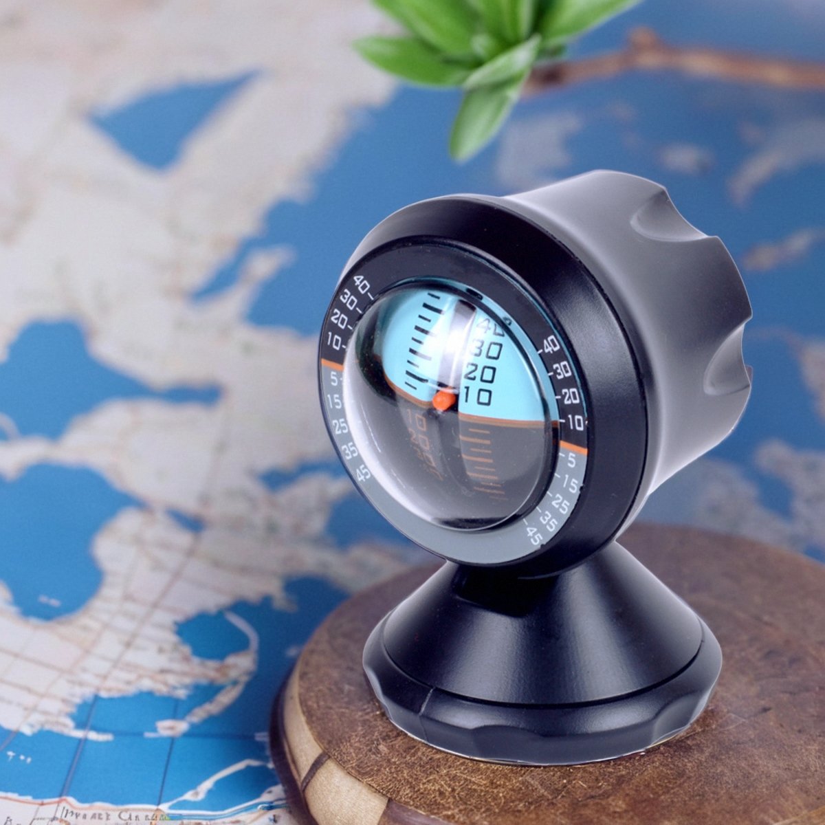 60mm metal stainless steel multi-purpose army english compass points to the north
