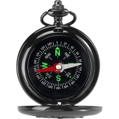 An outdoor compass with multi-purpose, high-precision students pointed north with a waterproofer compass