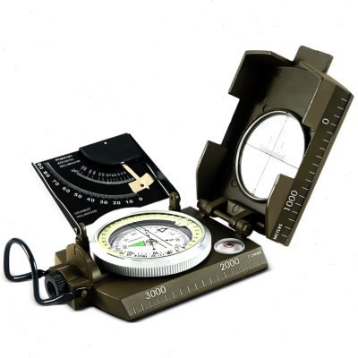 ASKI EK 4076 HIGH-PRECISION GUIDED, MULTI-PURPOSE GEOLOGIC COMPASS CHILD NORTHERLY