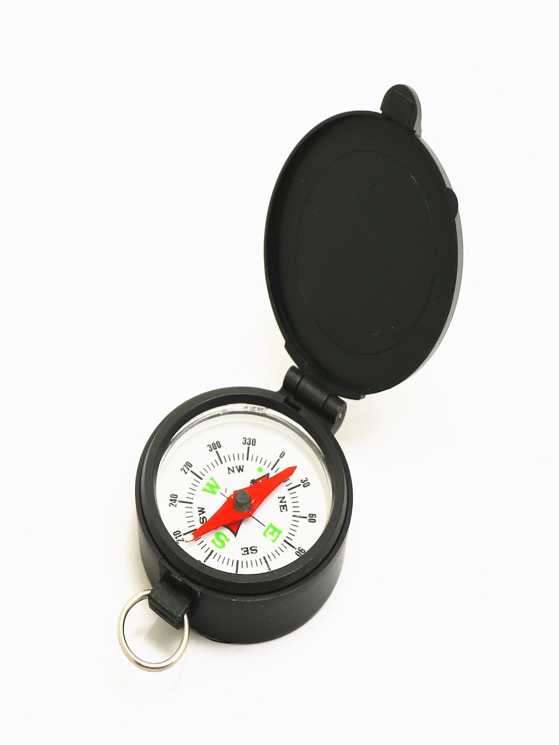 A plastic liding compass, C462 An outdoor gift pointer, north
