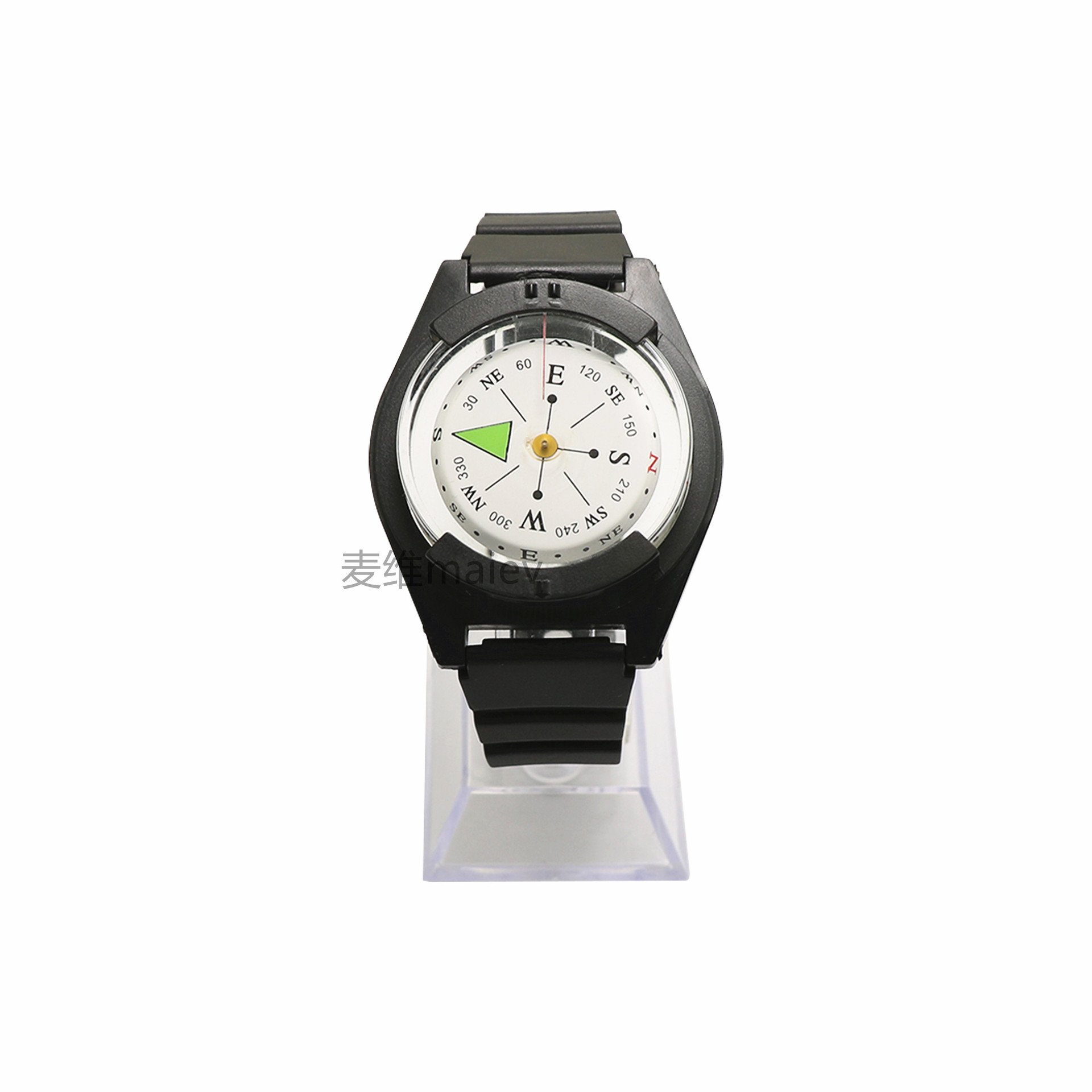 THE NEW P304 EXTERNAL WRISTWATCH COMPASS POINTS TO THE NORTHERN SILICA DUCT TAPE, SO IT'S ACCURATE