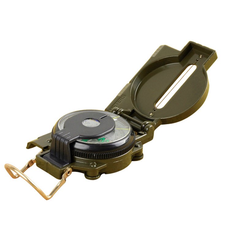 The metal compass's outdoor multi-purpose means a portable mountain board camping to survive