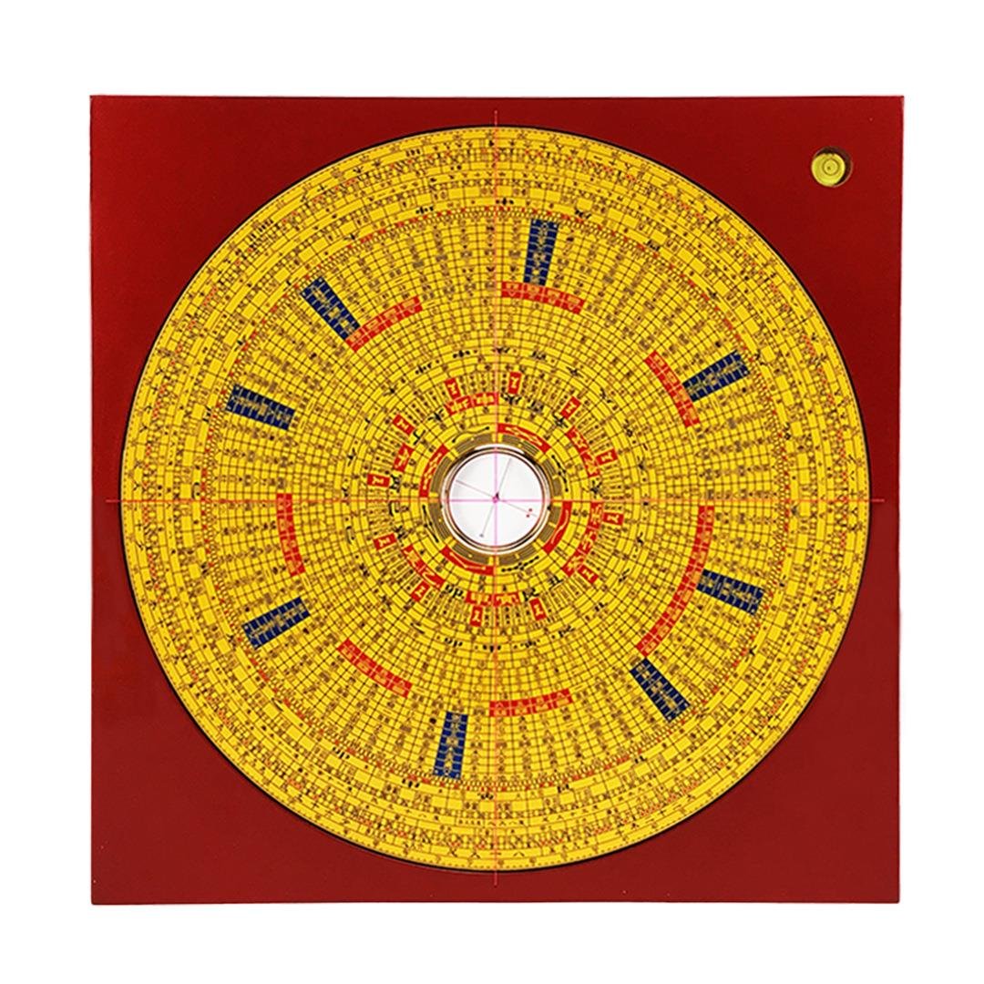The compass compass is high-precision, and 24 mountains are passing 10 inches to find the dragon
