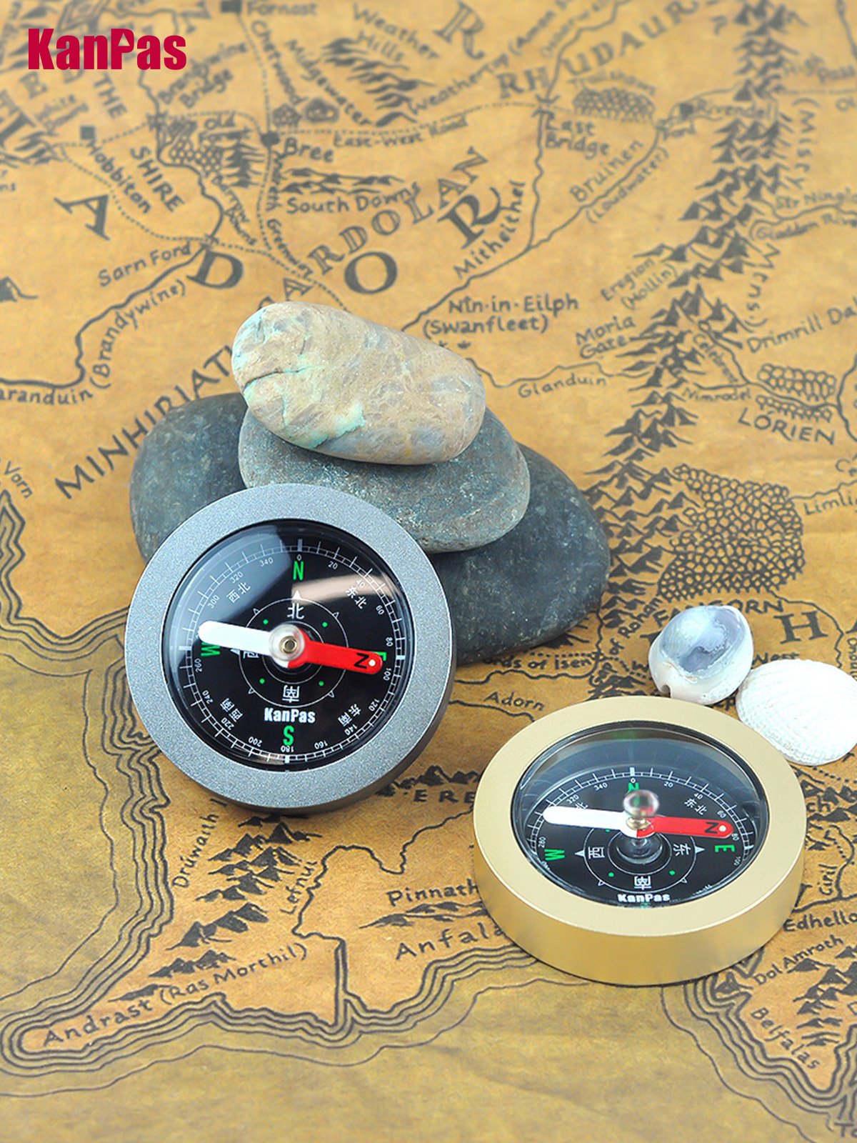 Kanpas guide compass, high-precision multifunctional pointer, free-of-charge engraving for a student's graduation gift