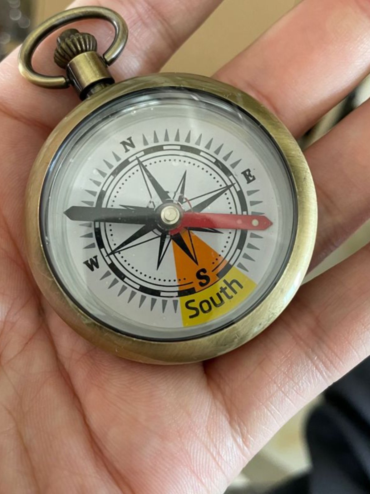 AN EXTRATERRESTRIAL TRAVELER'S CURRICULAR TAN WATCH POINTS TO A HIGH-PRECISION GUIDE TO THE NORTHERN METALLIC GIFT NAVIGATION
