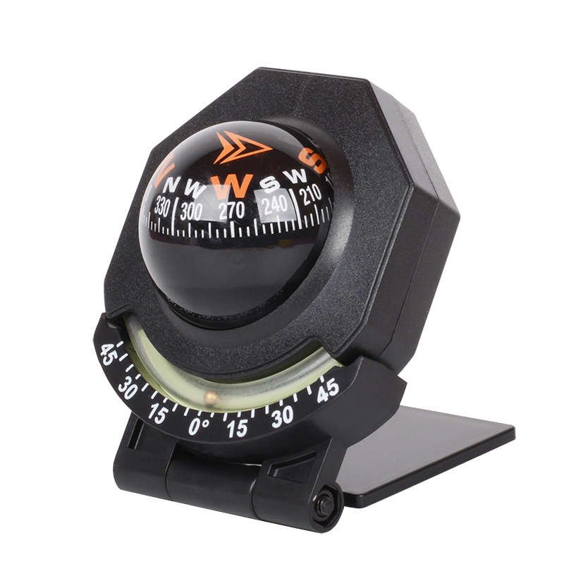 Nightlight high-precision guided ball with slopes in a multi-purpose car outdoors compass