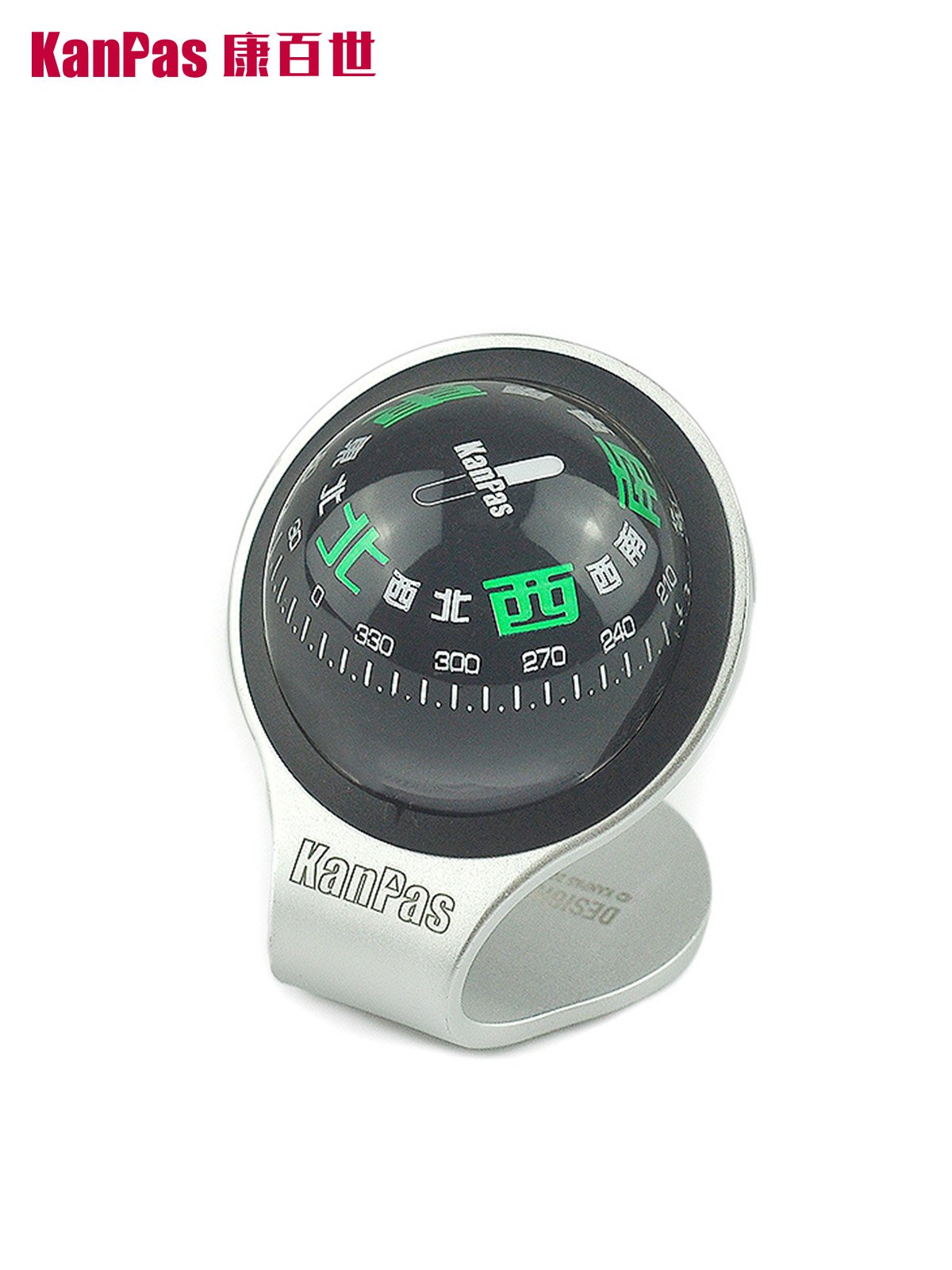 KanPas' car-mounted guided compass, high-precision sun-proof, sun-proof compass