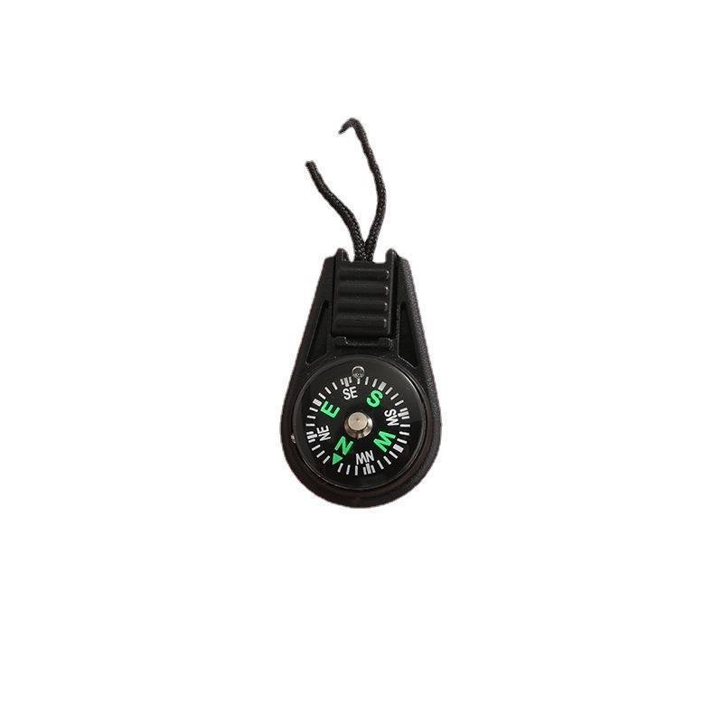 Fashion portable guide, multi-purpose outdoor identification pointer, 9-coloured compass compass