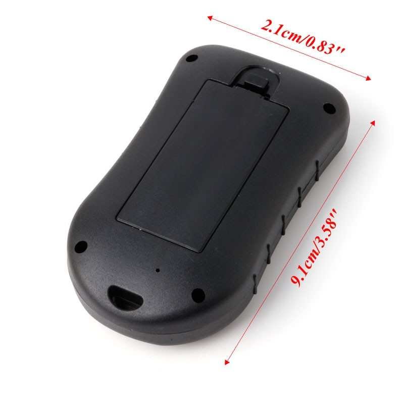 Hand-held altimeter multi-purpose calculator barometer thermometers for outdoor fishing