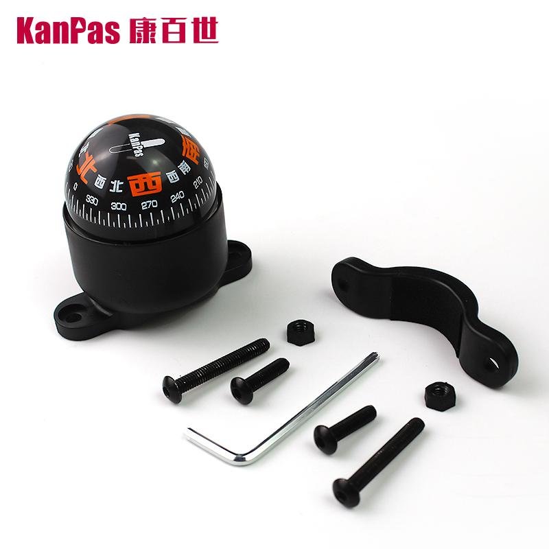 Kanpas rides a guide ball, a high-precision outdoor pointer