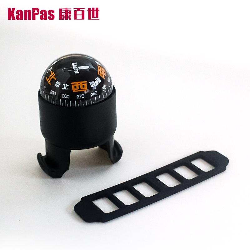 Kanpas rides a guide ball, a high-precision outdoor pointer