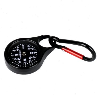 JIAGE'S OUTDOORS POINT TO A MULTI-PURPOSE KEY BUTTON AND HIGH-PRECISION COMPASS