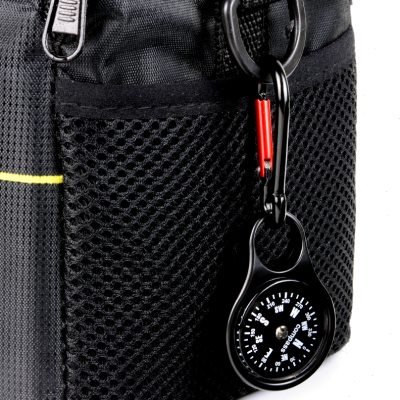 JIAGE'S OUTDOORS POINT TO A MULTI-PURPOSE KEY BUTTON AND HIGH-PRECISION COMPASS