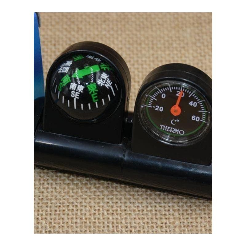 Car compasses, compasses, car-mounted compasses, car thermometers, two-in-one watch table ball