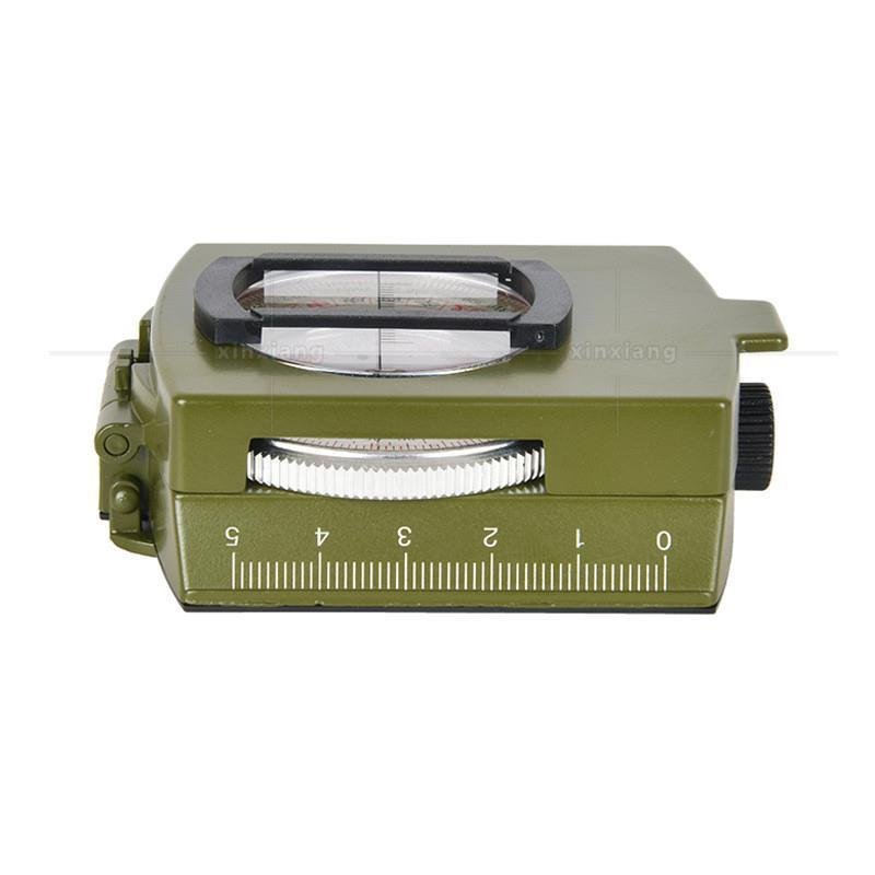 Multi-purpose compass fluorescent loops, outdoor travel points to the north, camping supplies for mountain-mounted geologic compasses