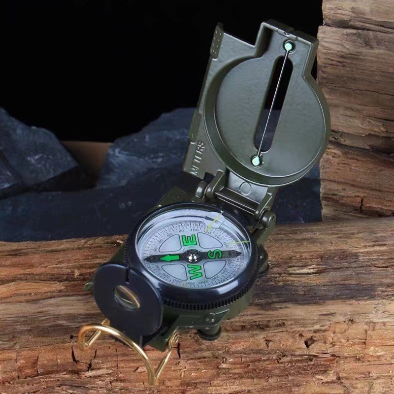 Aluminium alloy, American camp survival guide, multifunctional precision guide north